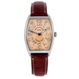 FRANCK MULLER - a gentleman's Casablanca wrist watch. Stainless steel case. Reference 2852, serial