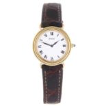 PIAGET - a lady's wrist watch. 18ct yellow gold case. Reference 90406, serial 343095. Signed
