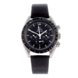 OMEGA - a gentleman's Speedmaster Professional chronograph wrist watch. Stainless steel case with