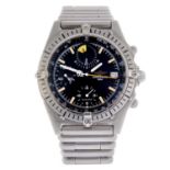 BREITLING - a gentleman's Chronomat Yachting chronograph bracelet watch. Stainless steel case with