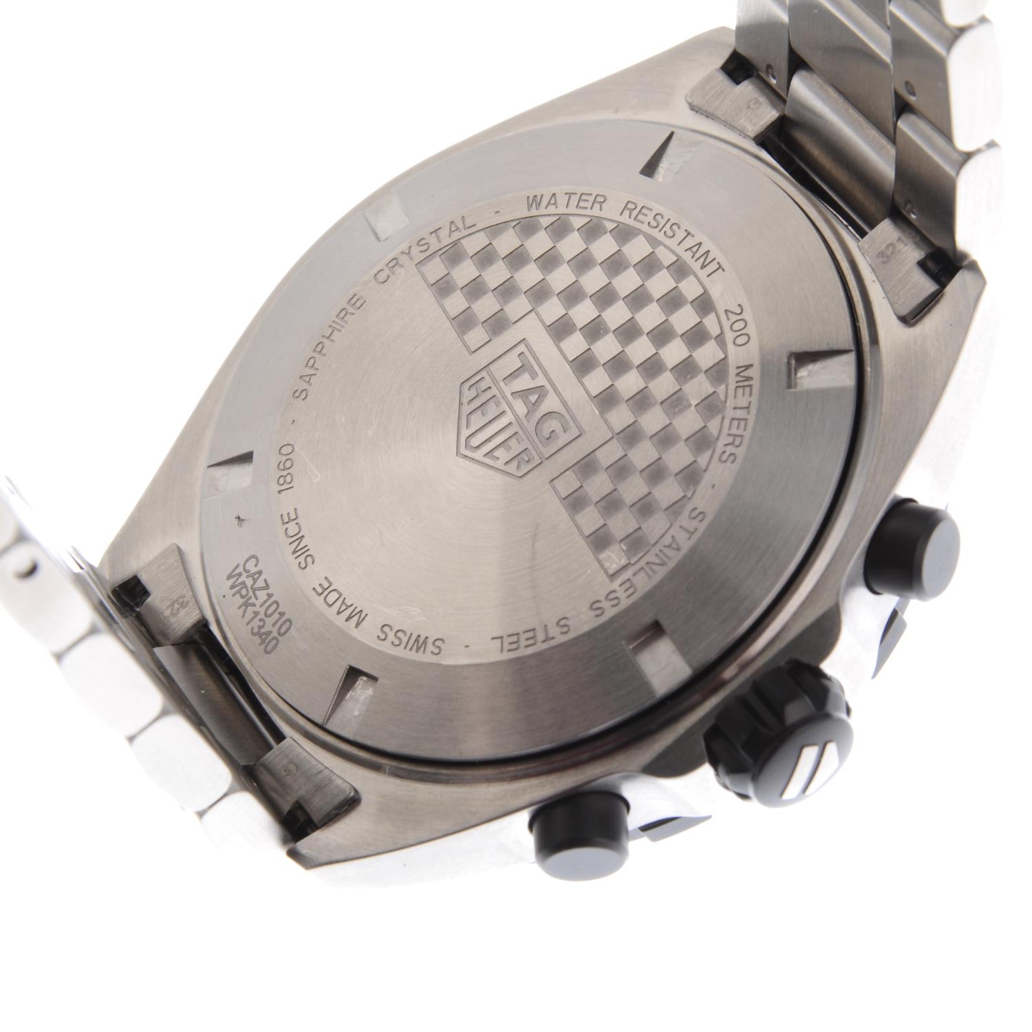 TAG HEUER - a gentleman's Formula 1 chronograph bracelet watch. Stainless steel case with tachymeter - Image 5 of 7