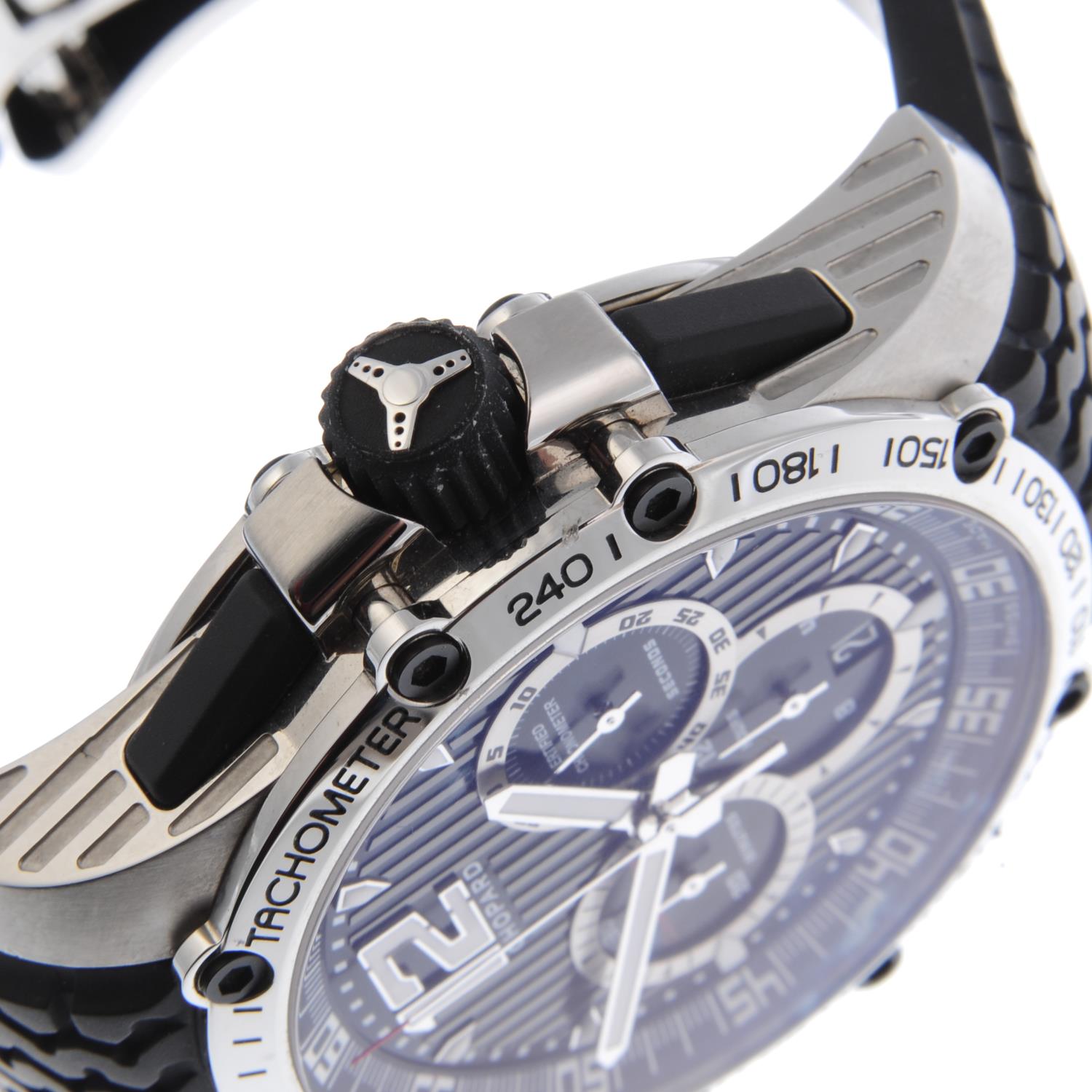 CHOPARD - a gentleman's Classic Racing Superfast chronograph wrist watch. Stainless steel case - Image 5 of 7