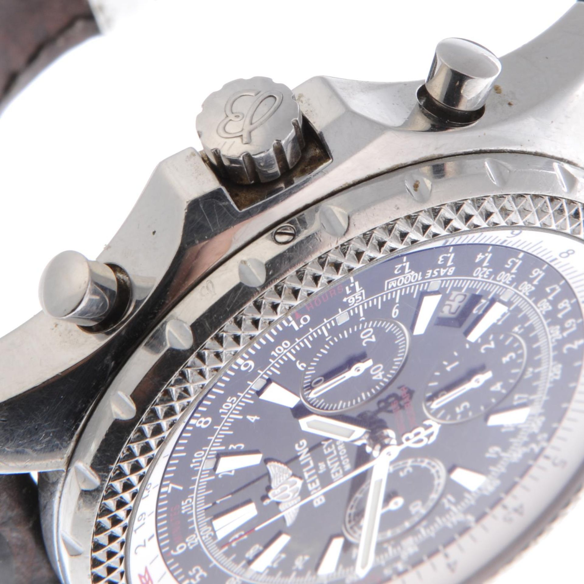 BREITLING - a gentleman's Breitling for Bentley chronograph wrist watch. Circa 2004. Stainless steel - Image 4 of 7