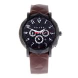 GRAFF - a limited edition gentleman's ChronoGraff chronograph wrist watch. Number 30 of 500. PVD-