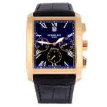 RAYMOND WEIL - a gentleman's Don Giovanni chronograph wrist watch. 18ct yellow gold case with