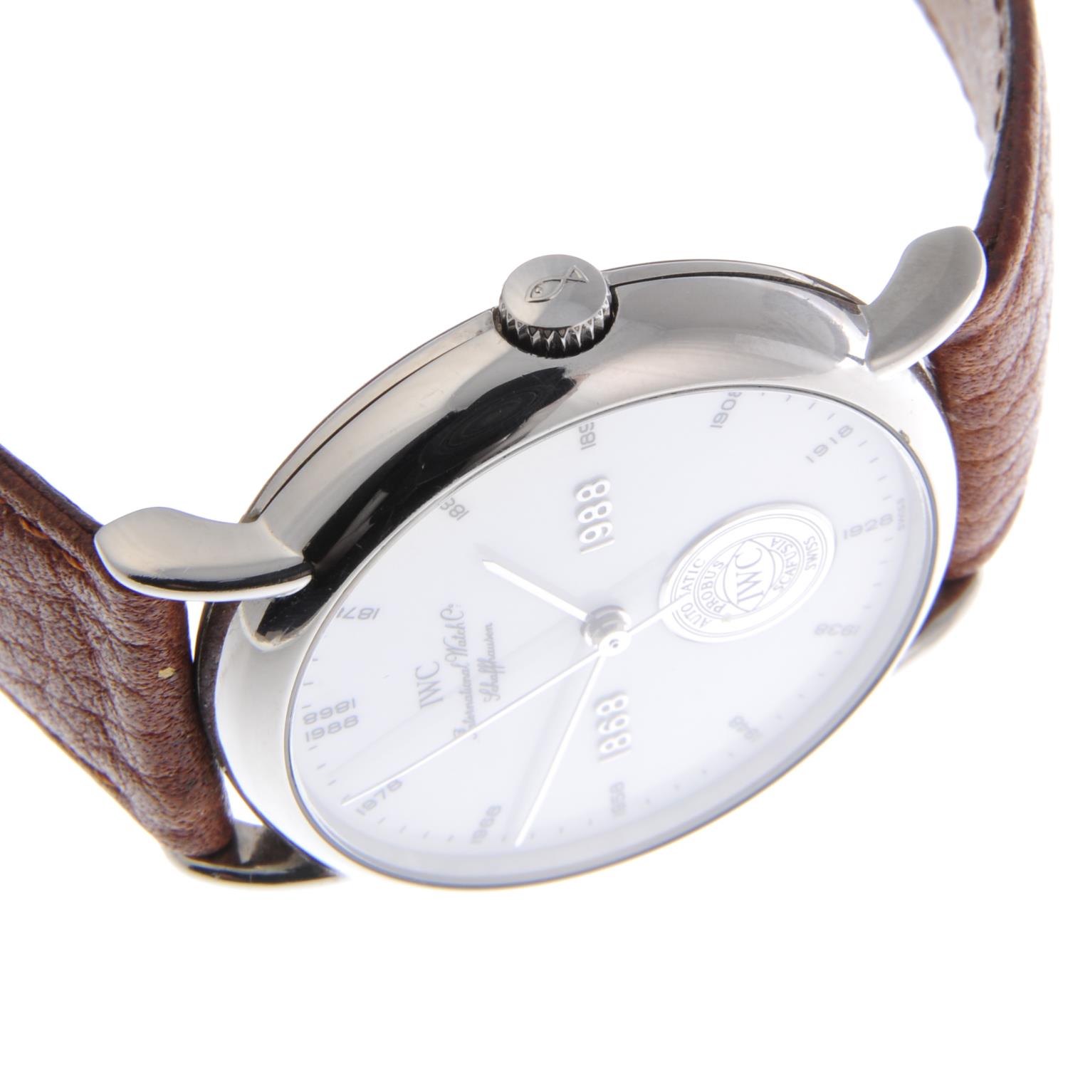 IWC - a limited edition gentleman's 120 Years Anniversary Portofino wrist watch. Number 74 of 120. - Image 5 of 5