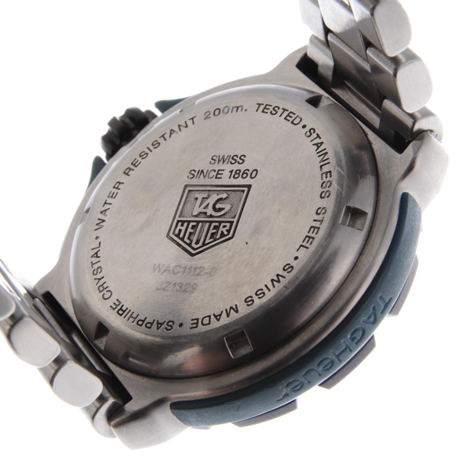 TAG HEUER - a gentleman's Formula 1 bracelet watch. Stainless steel case with calibrated bezel. - Image 5 of 5