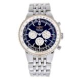 BREITLING - a gentleman's Navitimer Heritage chronograph bracelet watch. Stainless steel case with