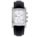 LONGINES - a gentleman's DolceVita chronograph wrist watch. Stainless steel case. Reference L5.656.