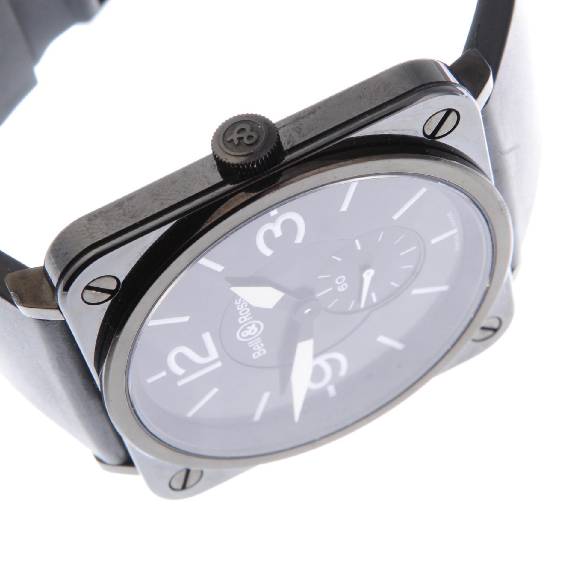 BELL & ROSS - a gentleman's BR S Black Matte wrist watch. Ceramic case. Numbered BRS-98-BCS-00225. - Image 5 of 5