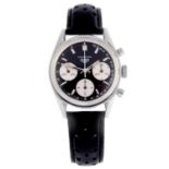 HEUER - a gentleman's Carrera chronograph wrist watch. Stainless steel case. Reference 2447NST,