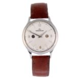 JAEGER-LECOULTRE - a gentleman's Futurematic wrist watch. Stainless steel case. Numbered 712204.