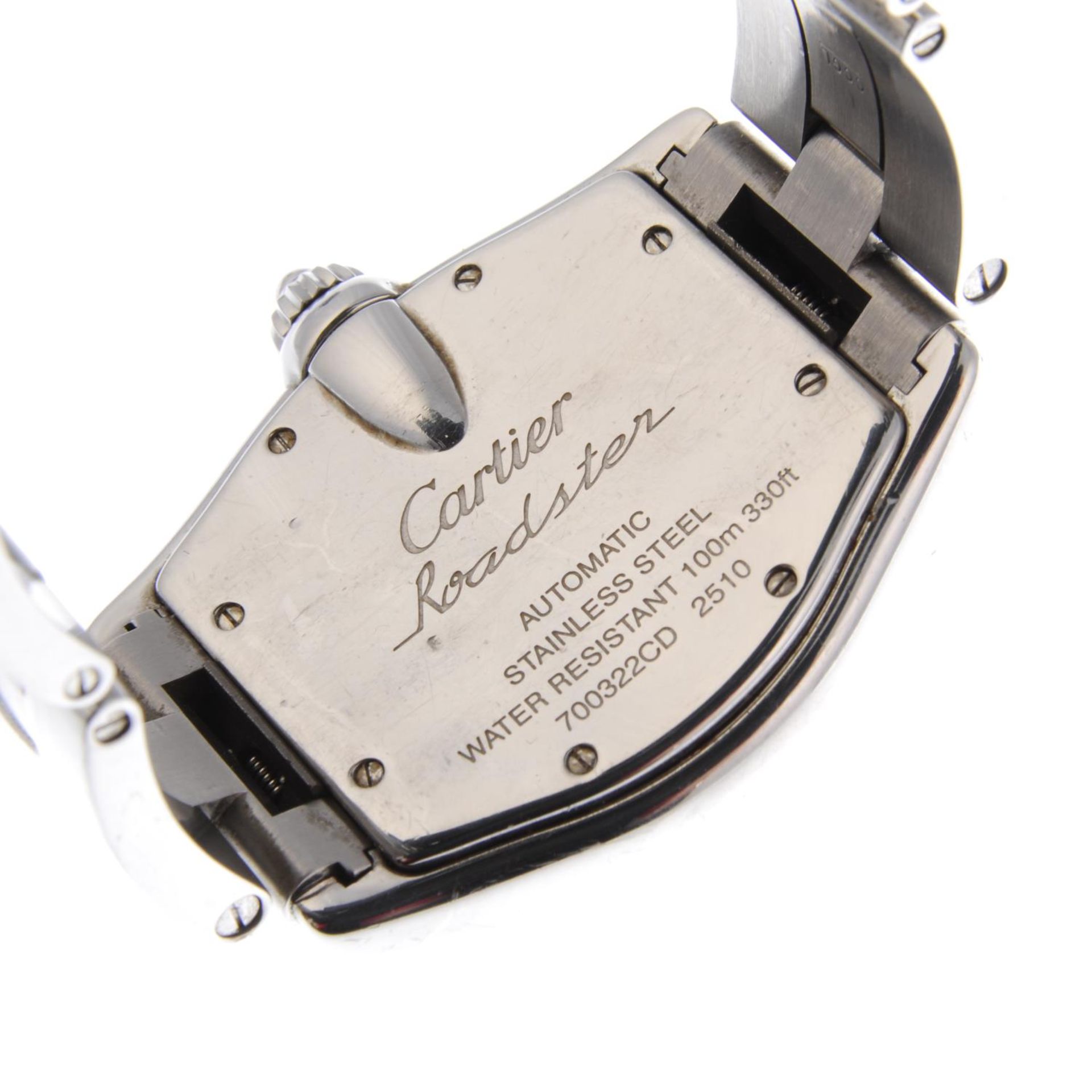 CARTIER - a gentleman's Roadster bracelet watch. Stainless steel case. Reference 2510, serial - Image 5 of 5