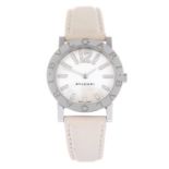 BULGARI - a lady's Bulgari wrist watch. Stainless steel case. Reference BB33SL, serial D12967.