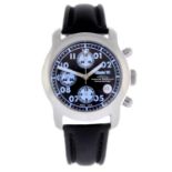 ANGULAR MOMENTUM - a gentleman's Illum/VI chronograph wrist watch. Stainless steel case with