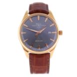 BALL - a gentleman's Trainmaster One Hundred Twenty wrist watch. 18ct yellow gold case with