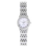 OMEGA - a lady's De Ville bracelet watch. Stainless steel case. Reference 45707100, serial 90021436.
