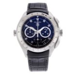 TAG HEUER - a limited edition gentleman's SLR for Mercedes Benz chronograph wrist watch. Number