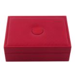 ROLEX - a complete watch box. Outer box has heavy dinting to the corners and marks.Inner box has