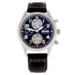 IWC - a limited edition gentleman's Antoine de Saint-Exupéry chronograph wrist watch. Number 1101 of