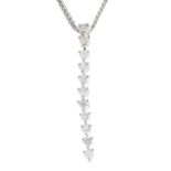 A diamond necklace,