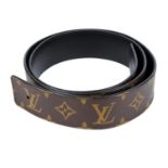 LOUIS VUITTON - a Monogram belt.