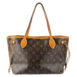 LOUIS VUITTON - a Monogram Neverfull PM handbag.