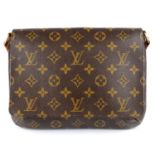 LOUIS VUITTON - a Monogram Musette Tango handbag.