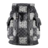 LOUIS VUITTON - a Damier Graphite Nemeth Christopher PM Backpack.