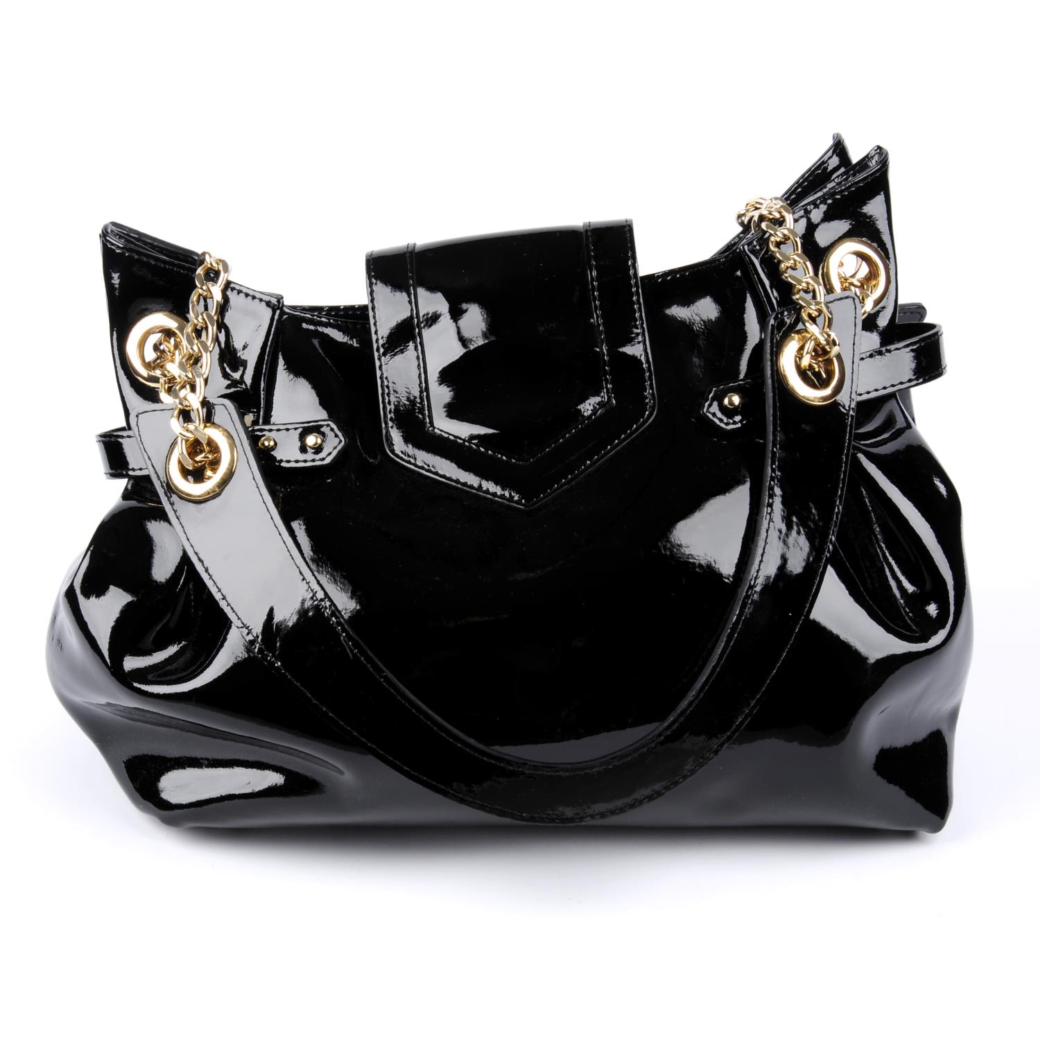 ASPINAL LONDON - a patent leather Barbarella handbag. - Image 2 of 4