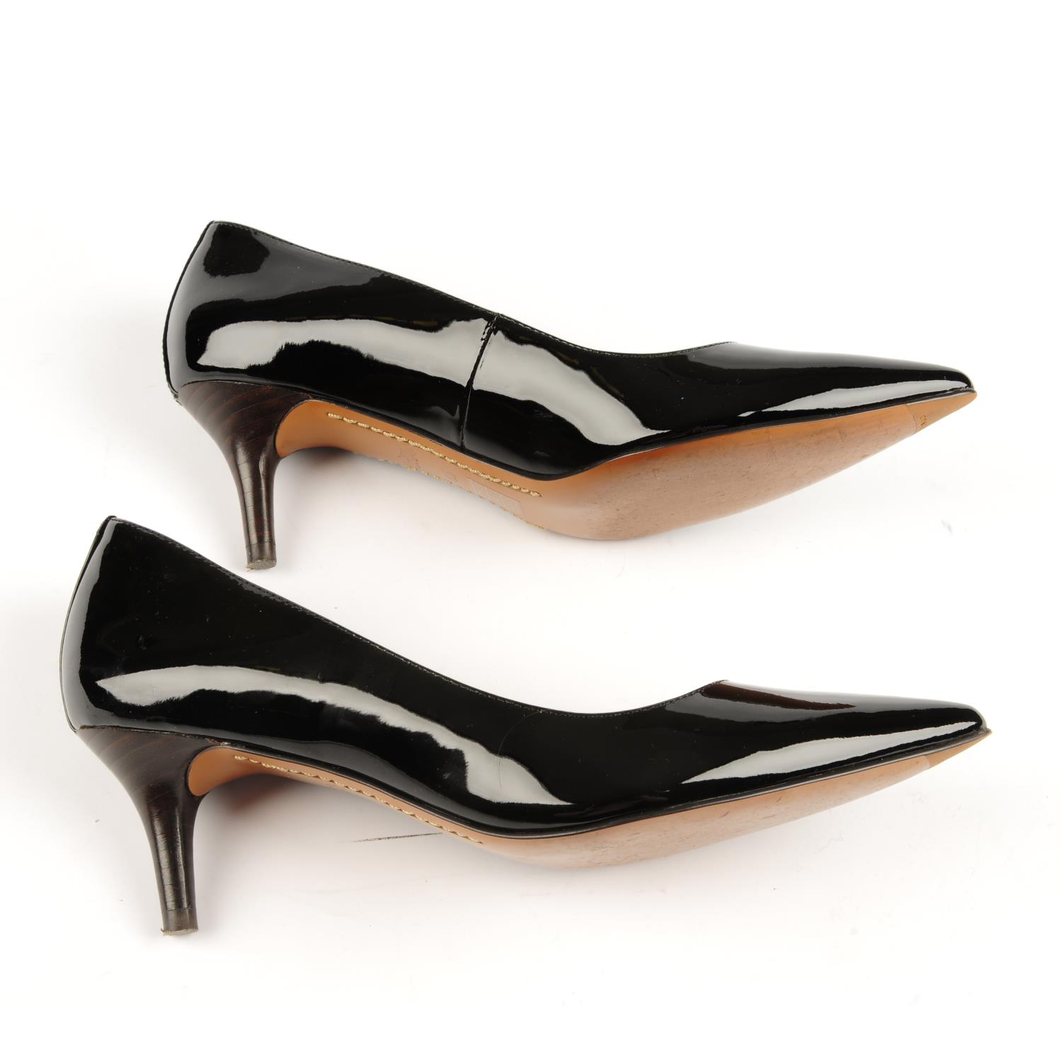 COACH - a pair of kitten heels. - Image 2 of 3