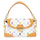 LOUIS VUITTON - a white Multicolore Monogram Marilyn handbag.