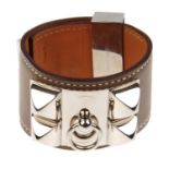 HERMÈS - a 'Collier de Chein' cuff bracelet.