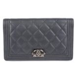 CHANEL - a Boy Flap wallet.