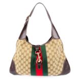 GUCCI - a Jackie Web handbag.