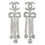 CHANEL - a pair of earrings.