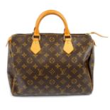 LOUIS VUITTON - a Monogram Speedy 30 handbag.