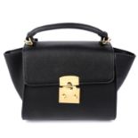 TRUSSARDI - a Saffiano Damen trapeze handbag.