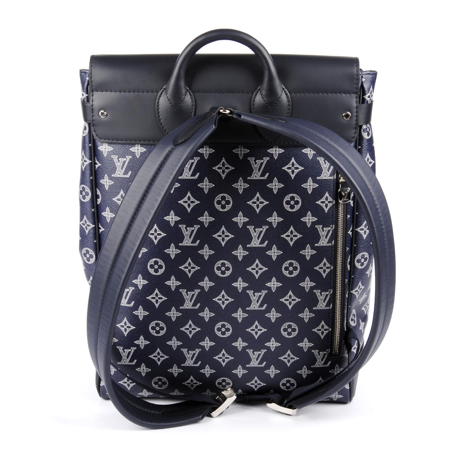 LOUIS VUITTON - a Savane Monogram Elephant Chapman Steamer backpack. - Image 2 of 4