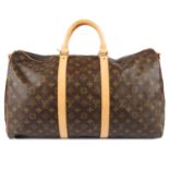 LOUIS VUITTON - a Monogram Keepall Bandoulière 50 luggage bag.