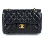 CHANEL - a Small Classic Double Flap handbag.