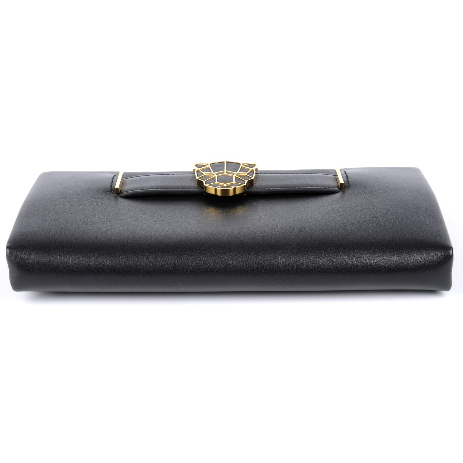 CARTIER - a black Panthère De Cartier clutch. - Image 4 of 5