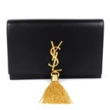 YVES SAINT LAURENT - a Kate Monogram Tassel Chain Wallet handbag.