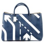 ANYA HINDMARCH - an Ebury Maxi Merge Featherweight Tote.