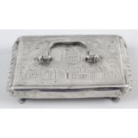 A nineteenth century continental box,