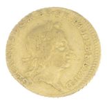 George I, Quarter-Guinea 1718 (S 3638).