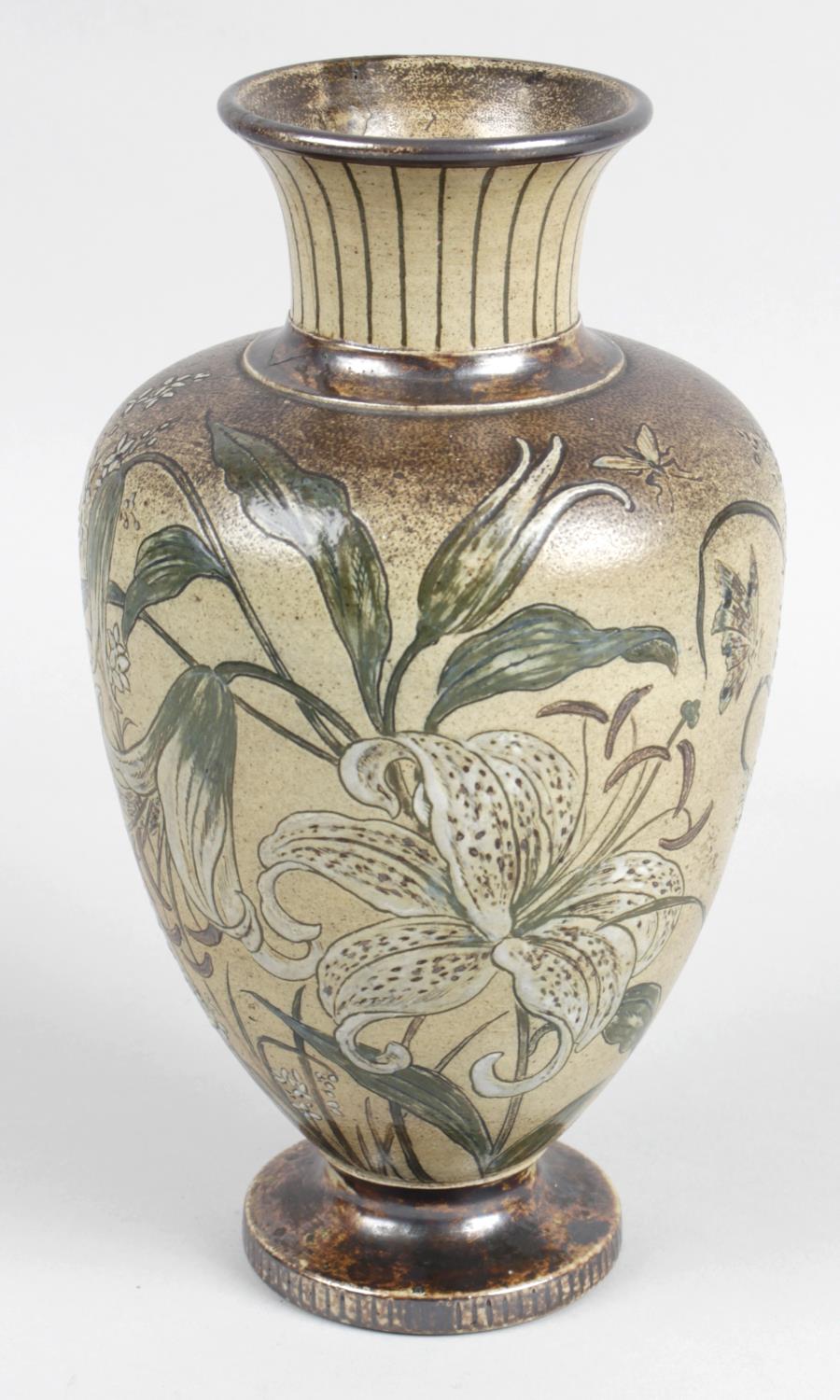 A Martinware stoneware vase,