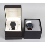 A Huawei smart watch 2 pro 4G, together with a similar Huawei smart watch, each in original box.