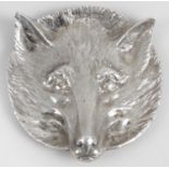 A mid-twentieth century cast silver novelty dish,