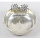 A modern Italian silver bowl,